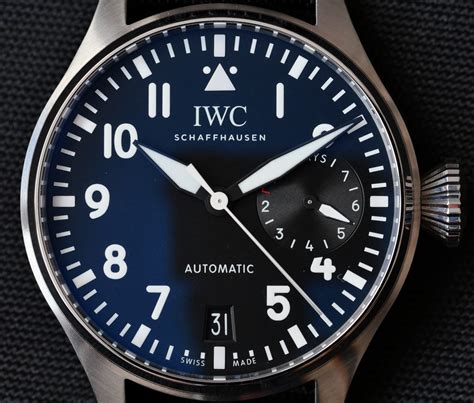 iwc big pilot replica zf|ZF IWC 500912 Big Pilot Review & Macros .